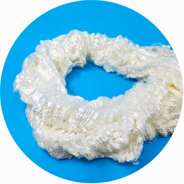 3d recycled acrylic tow high shrinkage rate spinning yarn