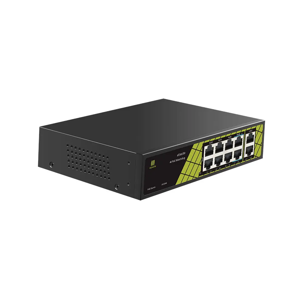 8FE(PoE)+2FE(UP-LINK) network Witches PoE