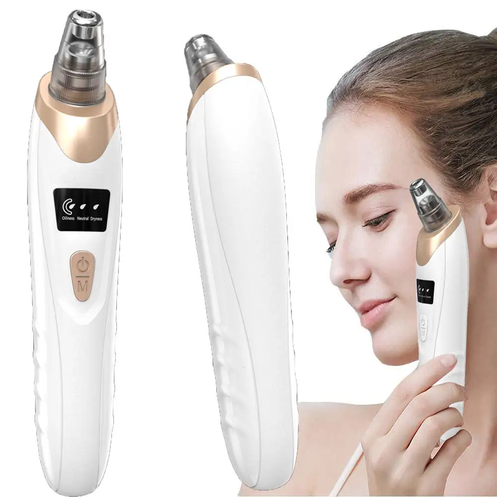 Household Blackhead Remover Rechargeable Pore Vacuum Facial Cleaner Unclogging Pores