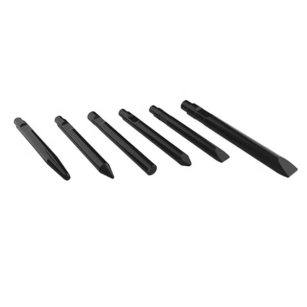 montabert breaker chisel hydraulic hammer tools breaker moil point chisel rock breaker chisel with 40cr steel material
