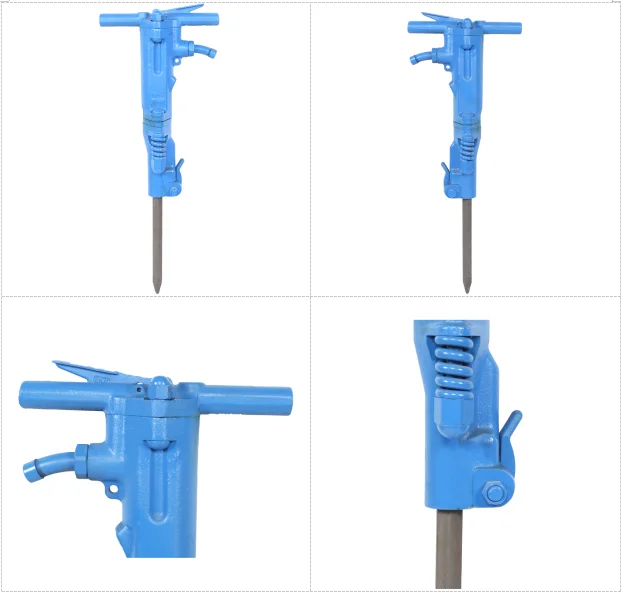 B87C  pneumatic rock drill portable rock drilling machine mining