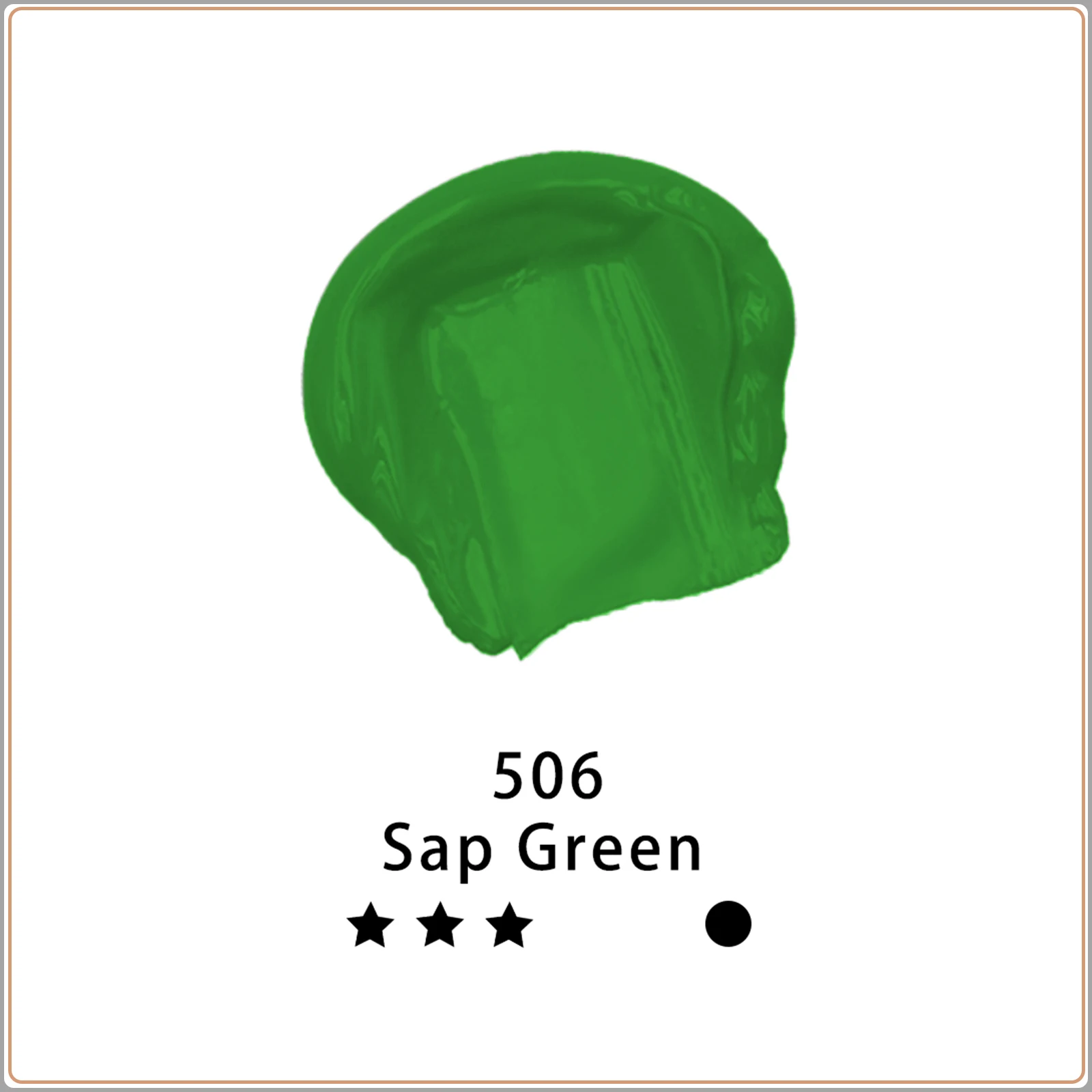 Artecho New Sap Green Color 500ml Acrylic Paint high quality artist paint non-toxic art supply