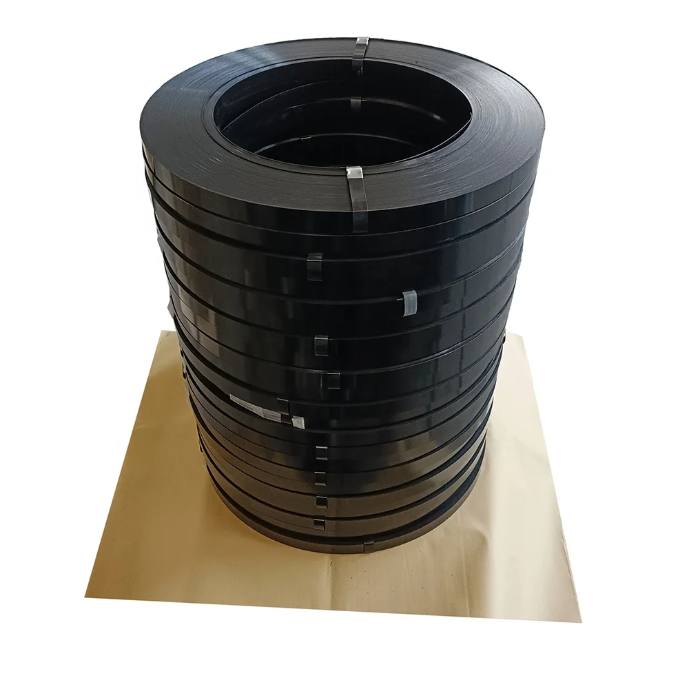 2021 in Stock Black Color Manual Seamless Steel Strapping