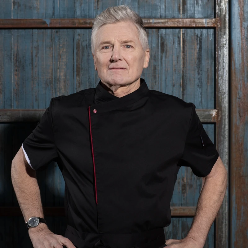 Распродажа одежда шеф-повара с коротким рукавом униформа для женщин отелей и