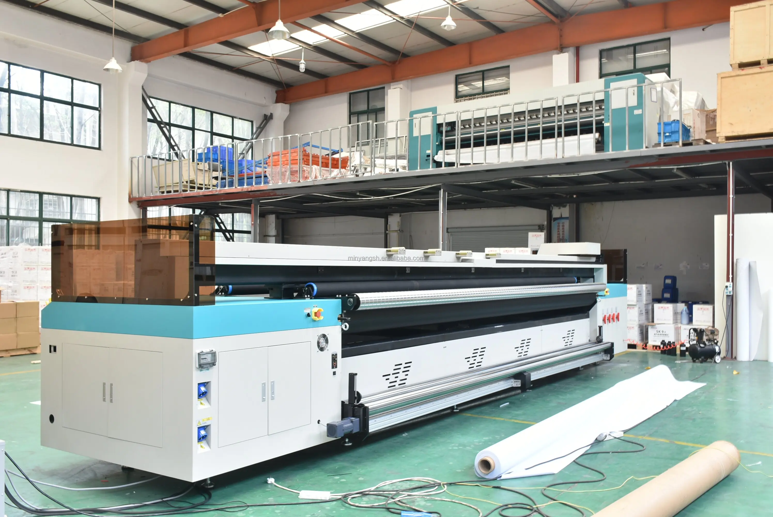 INFINITI FY-UV5300W 5300mm printing width large format UV Roll to roll inkjet Printer for ceiling films banner sticker printing