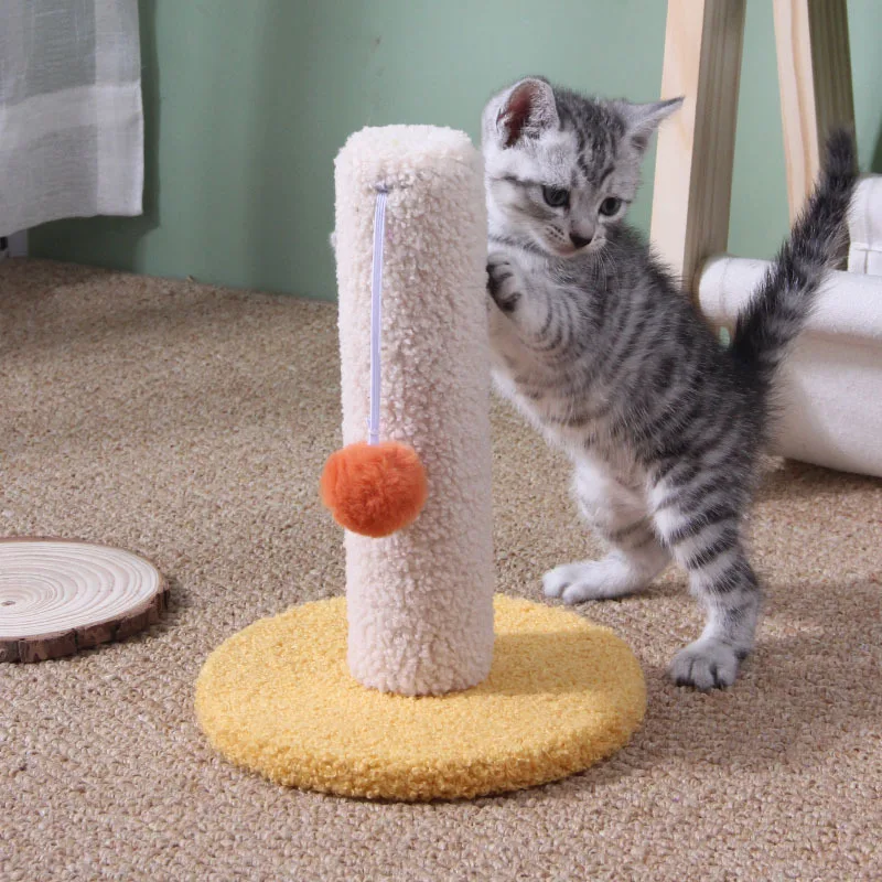Wholesale Luxury Pet Climbing Scraper Tree for Cats Exercise Column Durable Luxury Cat Tree
