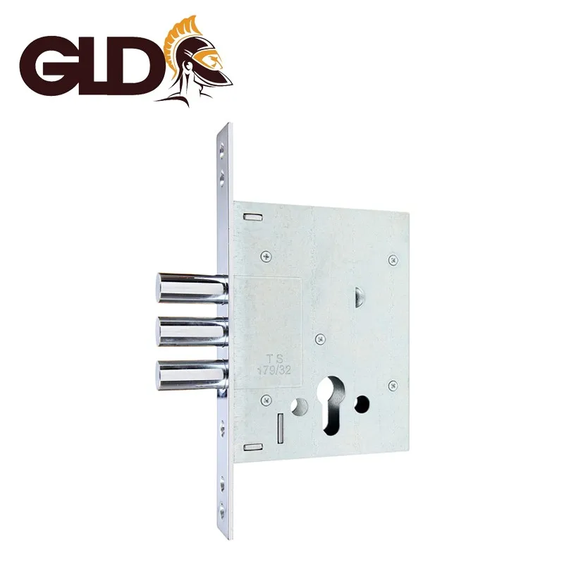 European model high security outdoor armored gear mortise door multipoint lock body