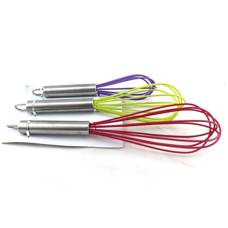 Practical and Good Qualltiy Silicone Better Beater Egg Whisk