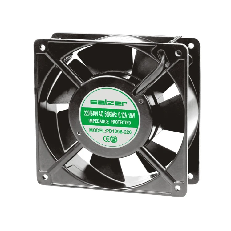 SALZER (CE, TUV,Approved )PD120B-220 120X120X38MM 220/240VAC 50/60HZ  BALL BEARING ac cooling fan