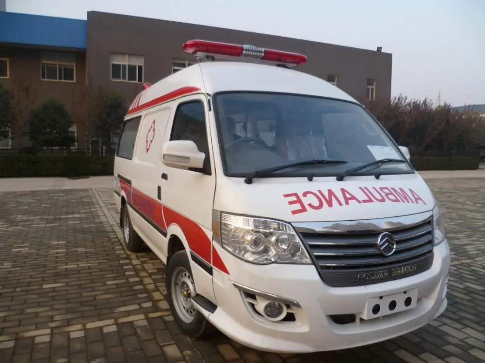 a small golden dragon Minibus mini ambulance for sale