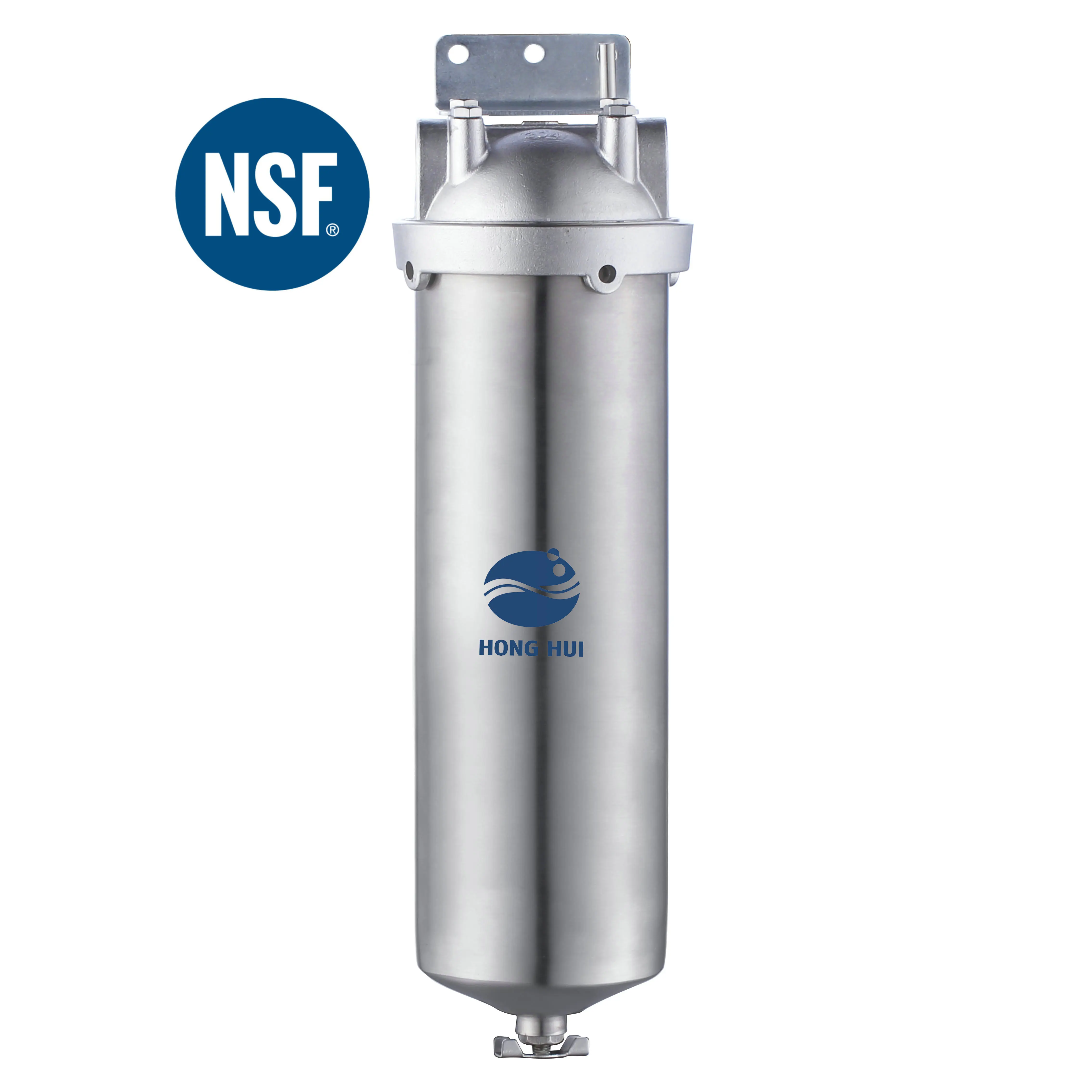 HONG HUI NSF HMS-10A Stainless Steel 304 Filter Housing Water Filter Housing