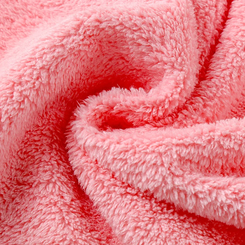 china supplier Microfiber Cleaning Non-stick Oil Washing Rag Wiping Absorbent Coral Velvet Dish Towels Kitchen Cleaning Cloth