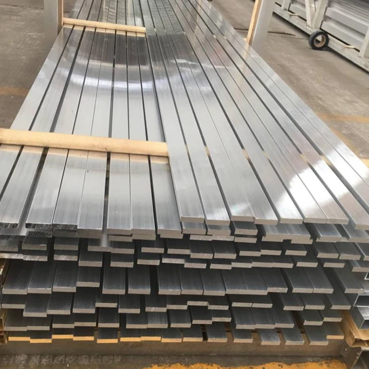 Factory supplying extruded 6061 6063 6082 7075 standard size aluminum solid flat bar