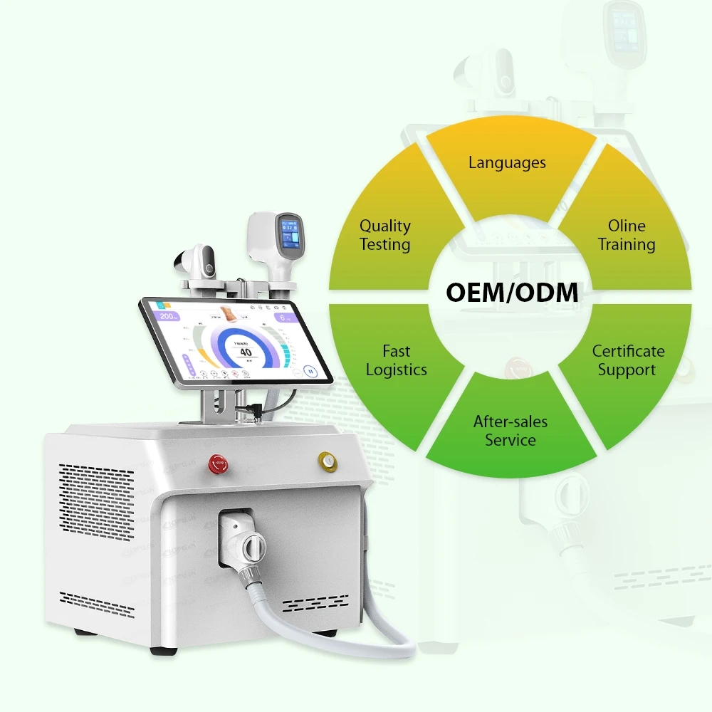 2024 Smart portable triple wavelength 808nm diode laser for fast hair removal