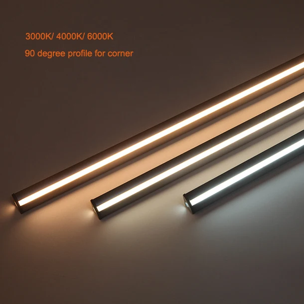 Custom LED Aluminum Profile Magnetic LED Light Bar For Metal Gondola Shelving