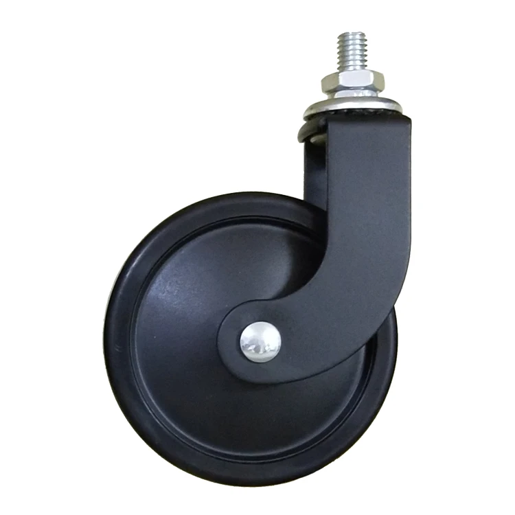 75mm load 18kgs flat decorative furniture casters wheels