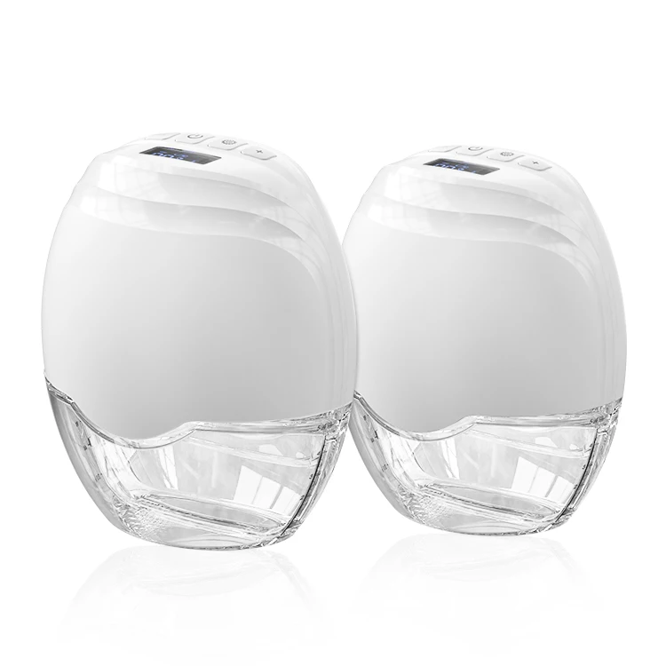 Wholesaler Hands Free Double Electric Portable Breast Pumps Wearable Wireless Breast Pump with 3 Modes 8 Levels