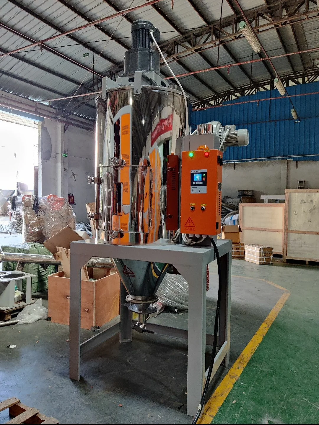 pet crystallizer equipment plastic pellets granules industrial crystallizer machine factory price