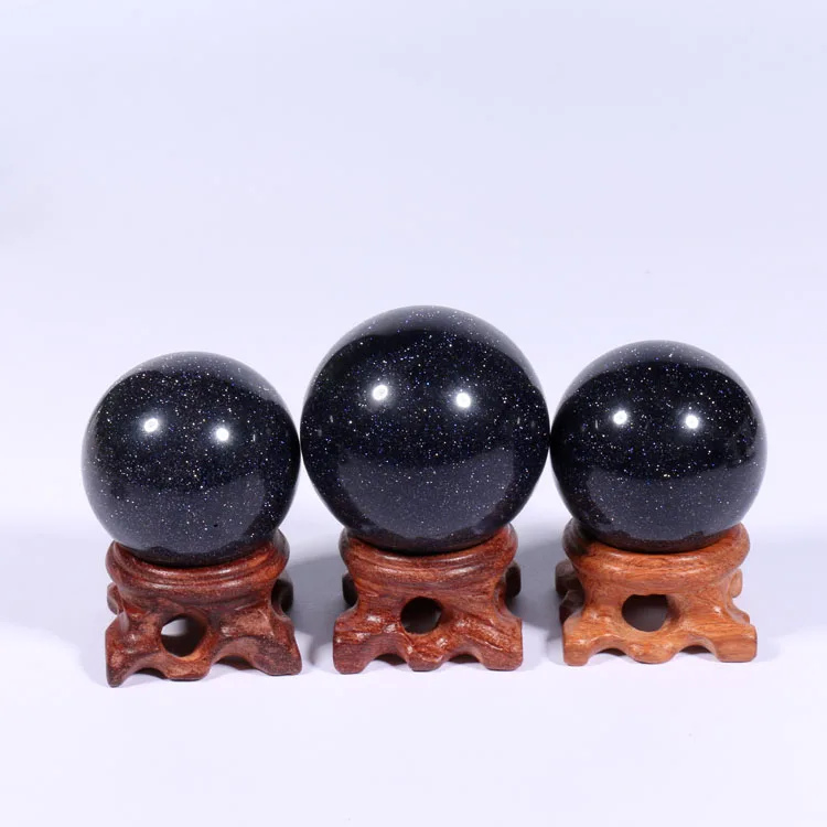 Wholesale Natural Blue Sandstone Spheres For Decoration
