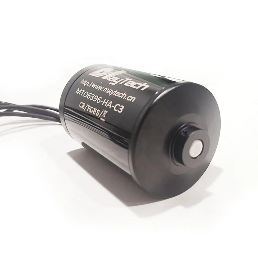 Maytech New 6396 170KV 190KV waterproof dustproof motor with hall sensor for electric skateboard longboard mountainboard Robots