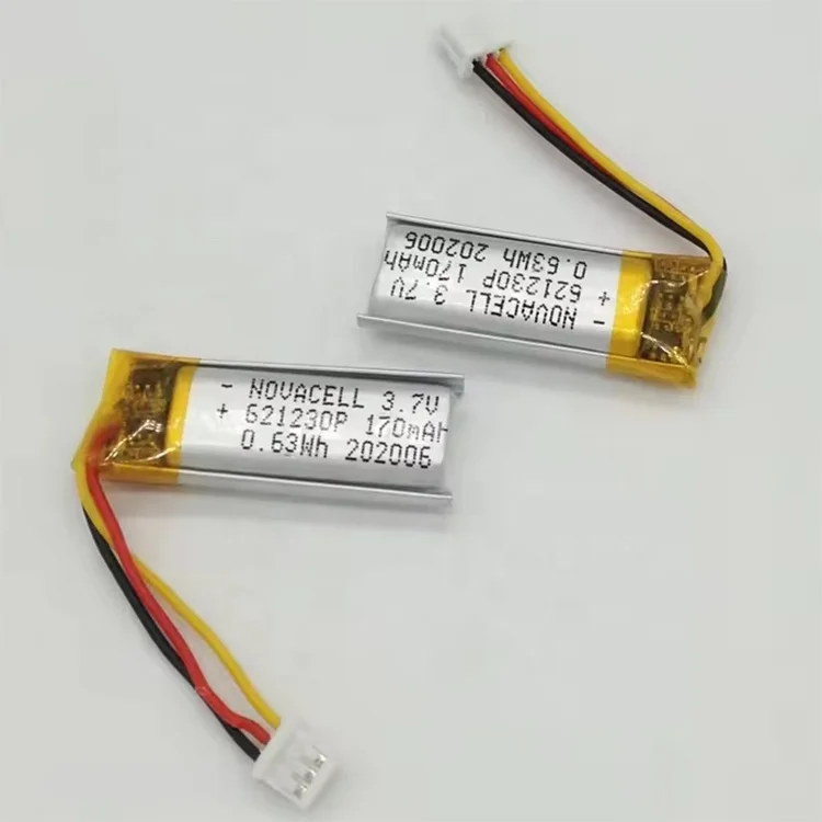 Сертифицированный KC BIS 621230 3 7 В 170 мАч литий-ионный аккумулятор для GPS-трекера