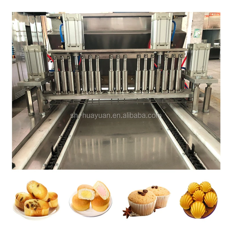 Automatic Cup Cake Making Machine Cupcake Production Line
