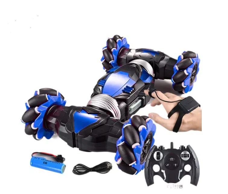 High Quality RC Stunt Car Double Side 4X4 Remote Control Drift Twisting 4WD Radio Control Toys Watch Control Hand Gesture Rc Car