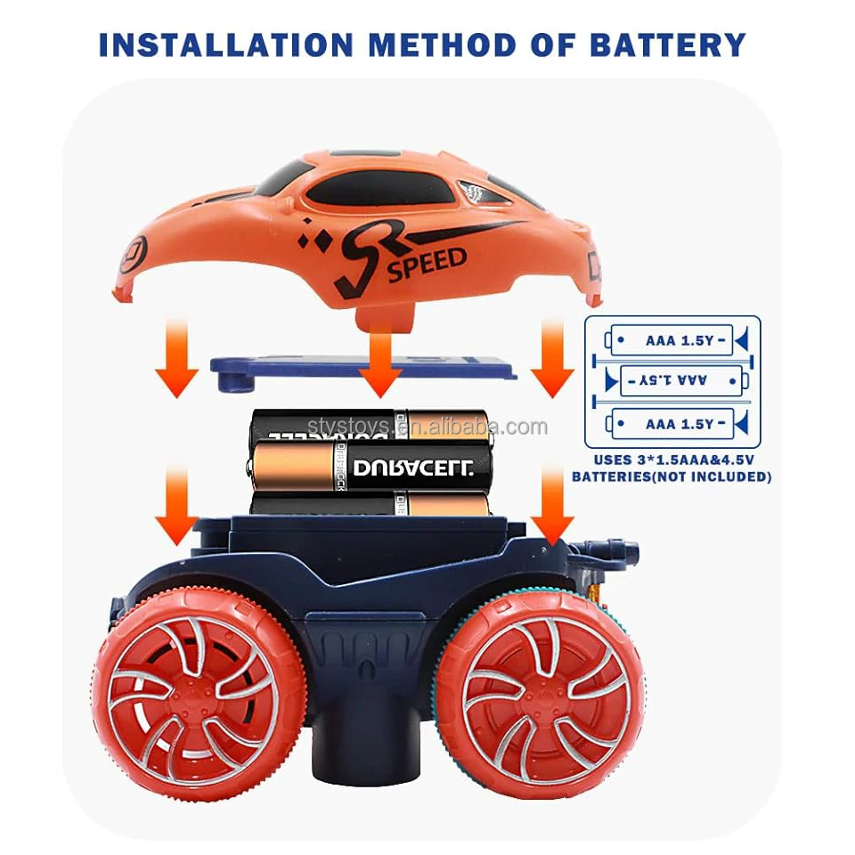Flexible Changeable Magic Race Car Track Set Race Track Toys with LED Light-Up Race Car