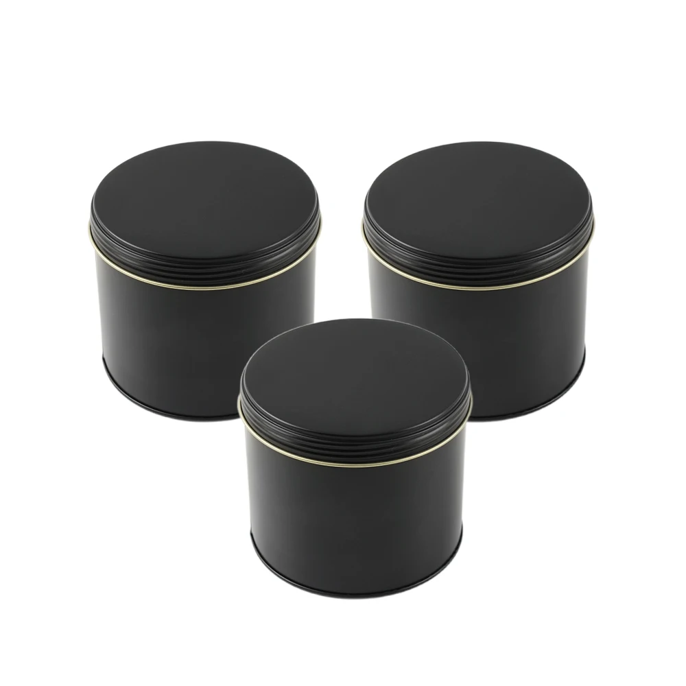 New Design High Quality Tinplate Round Tin Box Custom Coffee Tin Can Packaging Metal Tins With Lid