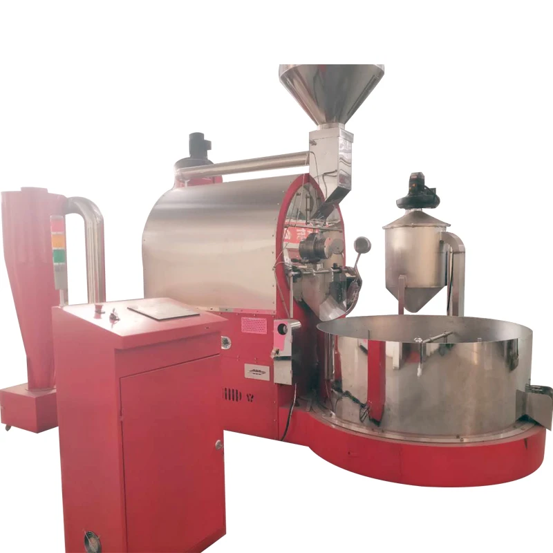 Idustrial 200kg 250kg 300kg Coffee bean hot air roaster/ LPG gas or nature gas heating mode