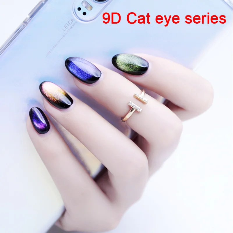 Honey Girl Magic Cat Eye UV Gel Shiny Bling Odorless 5D Cat Eye Gel Polish