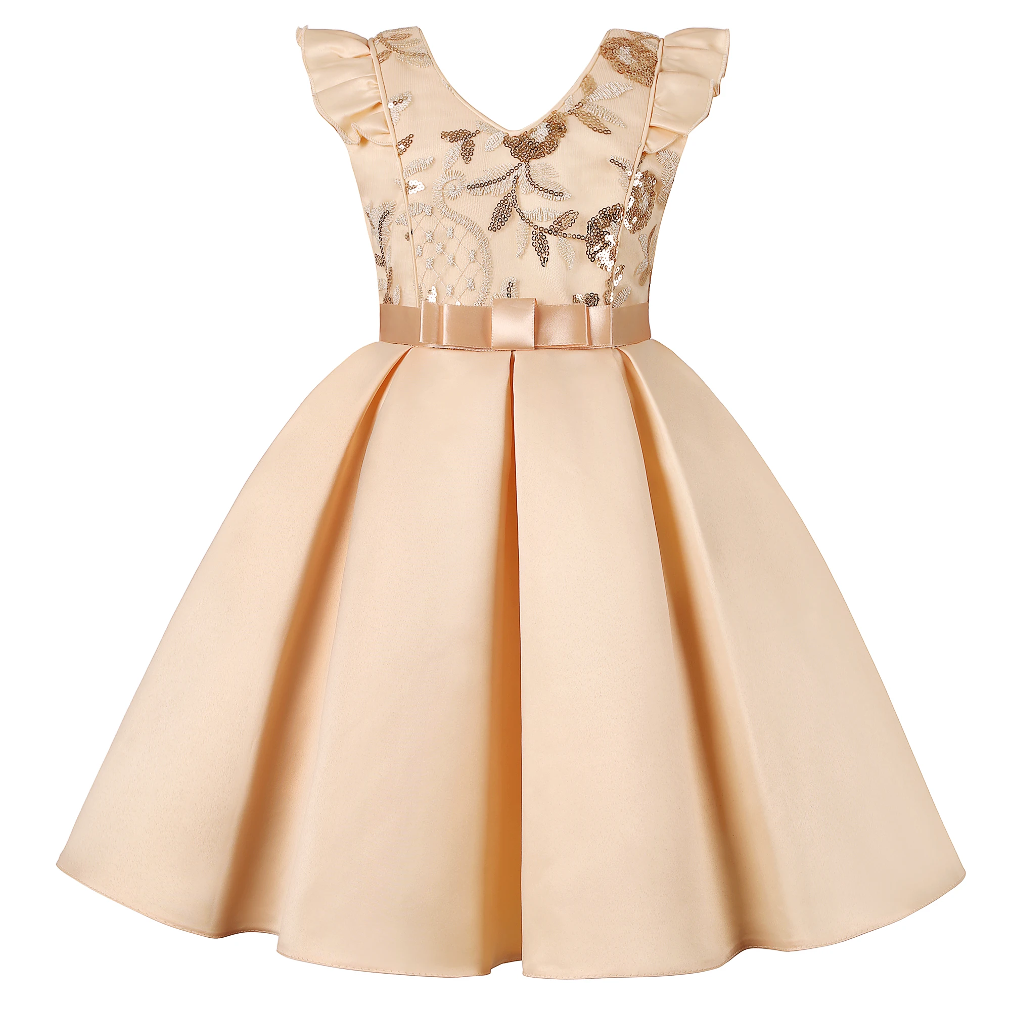 Top Sale kids party wearing dresses Baby Girl Dresses Birthday Party Kids Dress For Girls