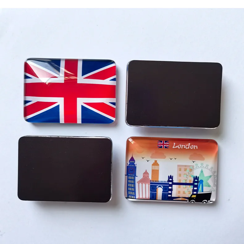 Home decor fridge magnetics wholesale custom 3d polyresin fridge magnet refrigerator stick sticker