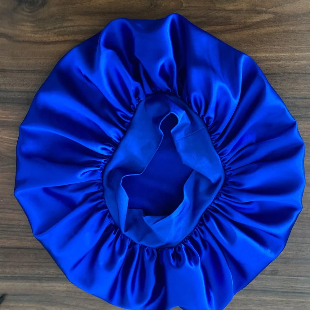 Wholesale Hot Sale for Women Sleeping Caps Smooth and Soft Single Layer Silk en Satin Head Hair Bonnets