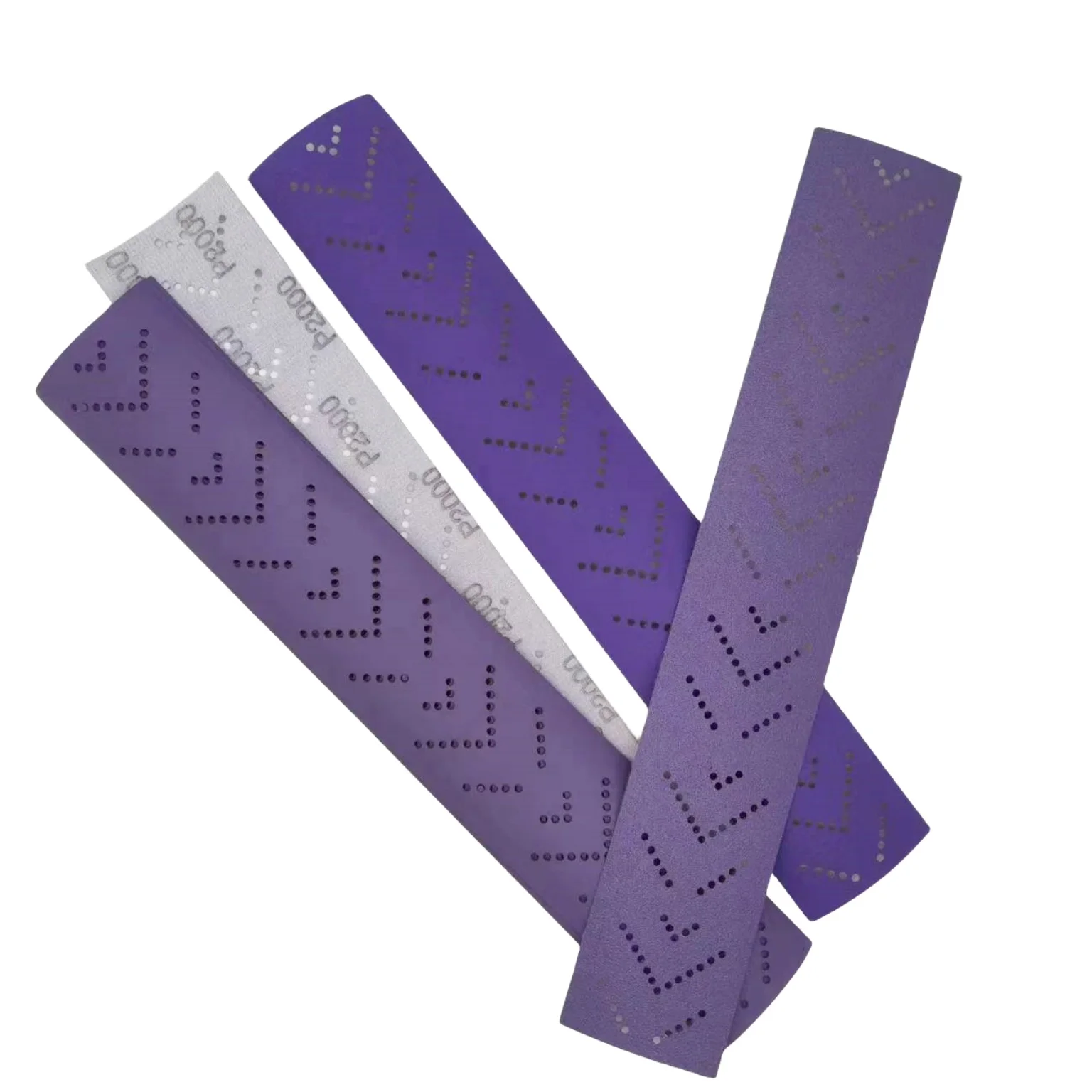 Purple Ceramic Clean Sanding Sheet Roll Rectangular Dry Sandpaper Sheet for Car Polishing