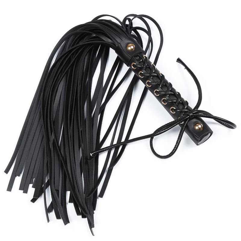 Slave Soft Leather Whip Adult Games BDSM Flogger Bondage Gear Sex Toys Flirt Couple Erotic Fetish Stimulates Queen Whips Cosplay