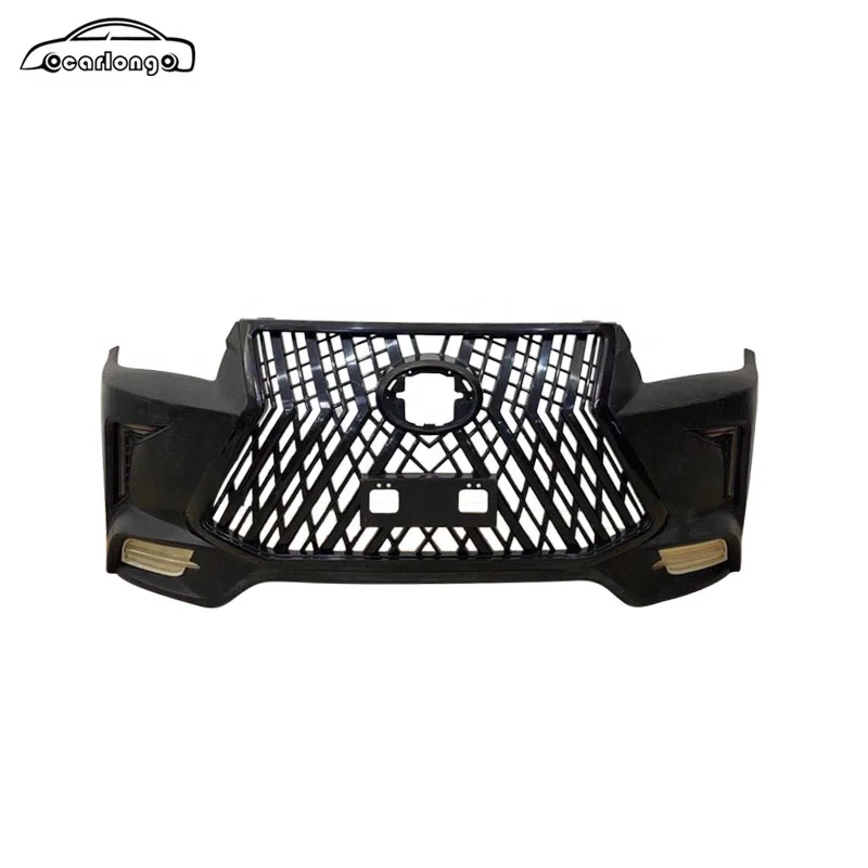 Car bumper For Toyota Hilux Vigo 2005 -2020 Upgrade To Lexus LX570 style Front bumper Girlle