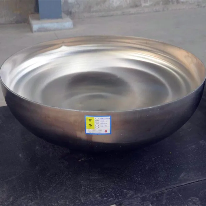 ASME Torispherical Ellipsoidal seal Dish Head for Pressure Vessel in Large Stock