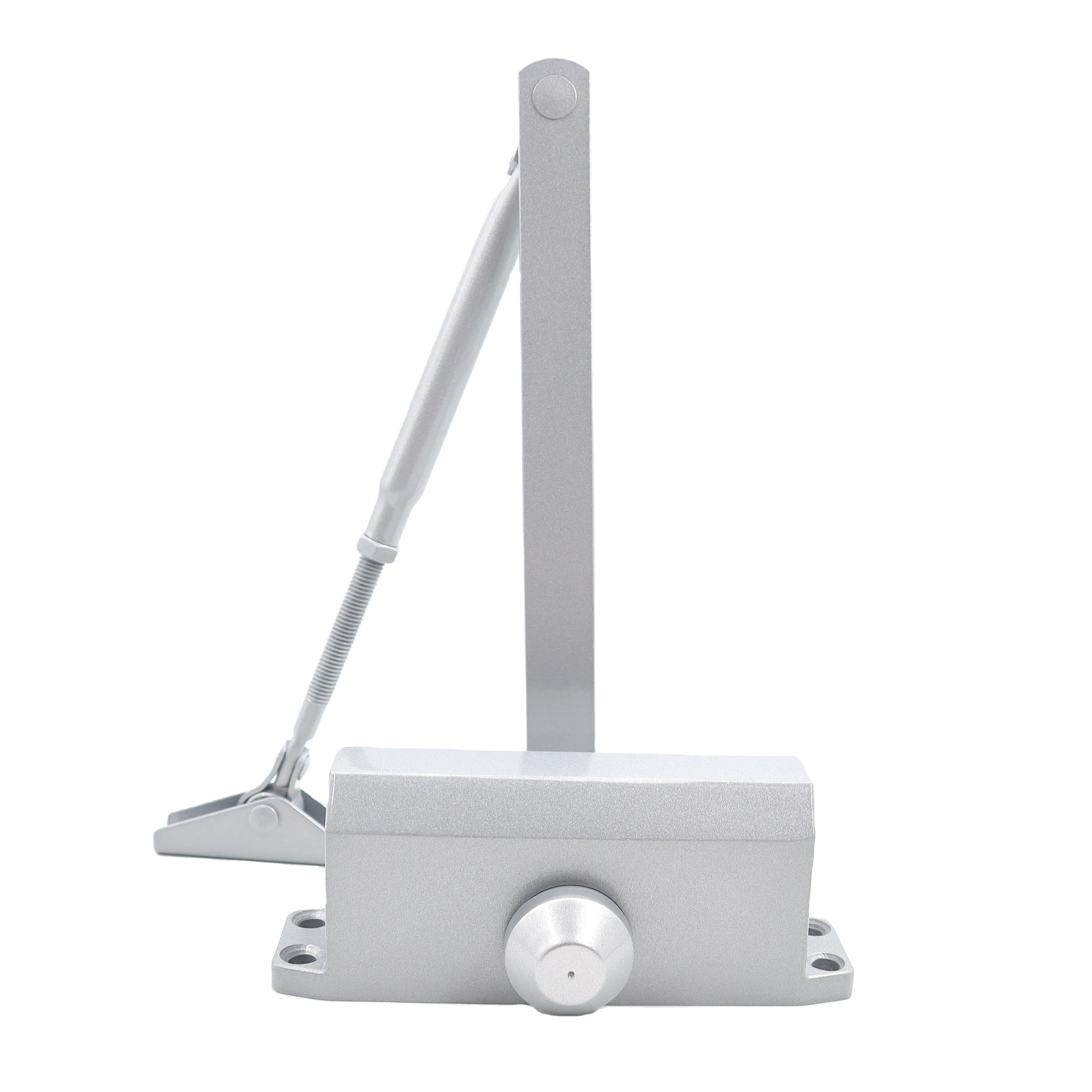 Aluminum 180 Degree Door Closer Multi-Function Gate Closer Automatic Closing Door Opener 60-80 KG Heavy Duty Door Closer