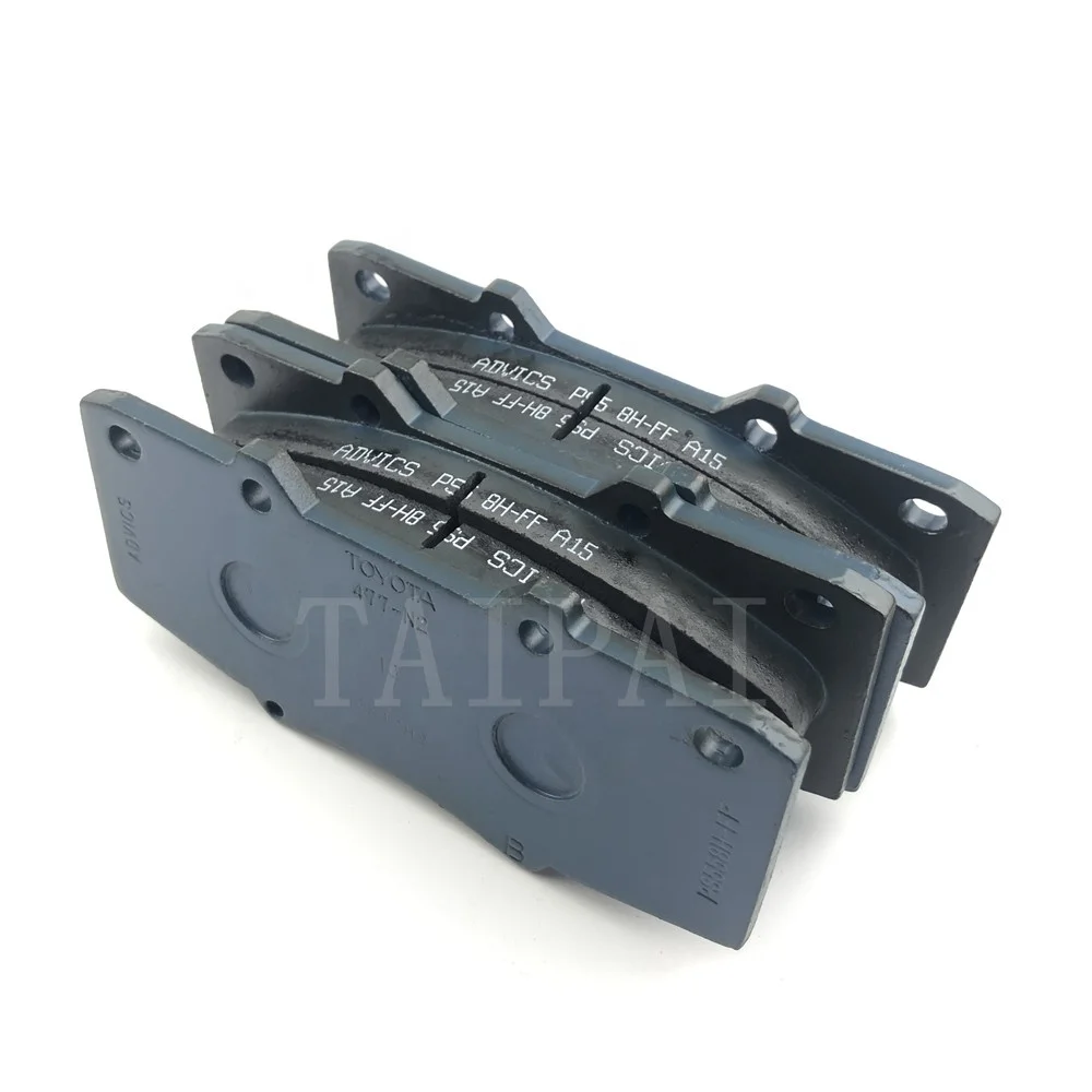 50000 kilometers Auto Brake Pad Factory Price D1567 GDB3528 04465-0K240 04465-0K260 Hilux Disc Brake Pads semi-matel for TOYOTA