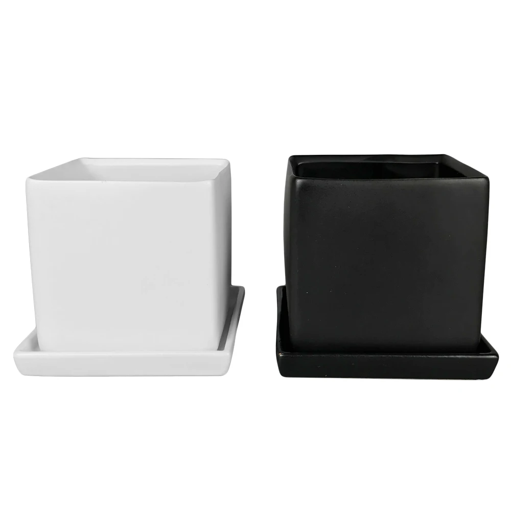 Customizable manufacture large Ceramic indoor and outdoor plant pot for nursery plants