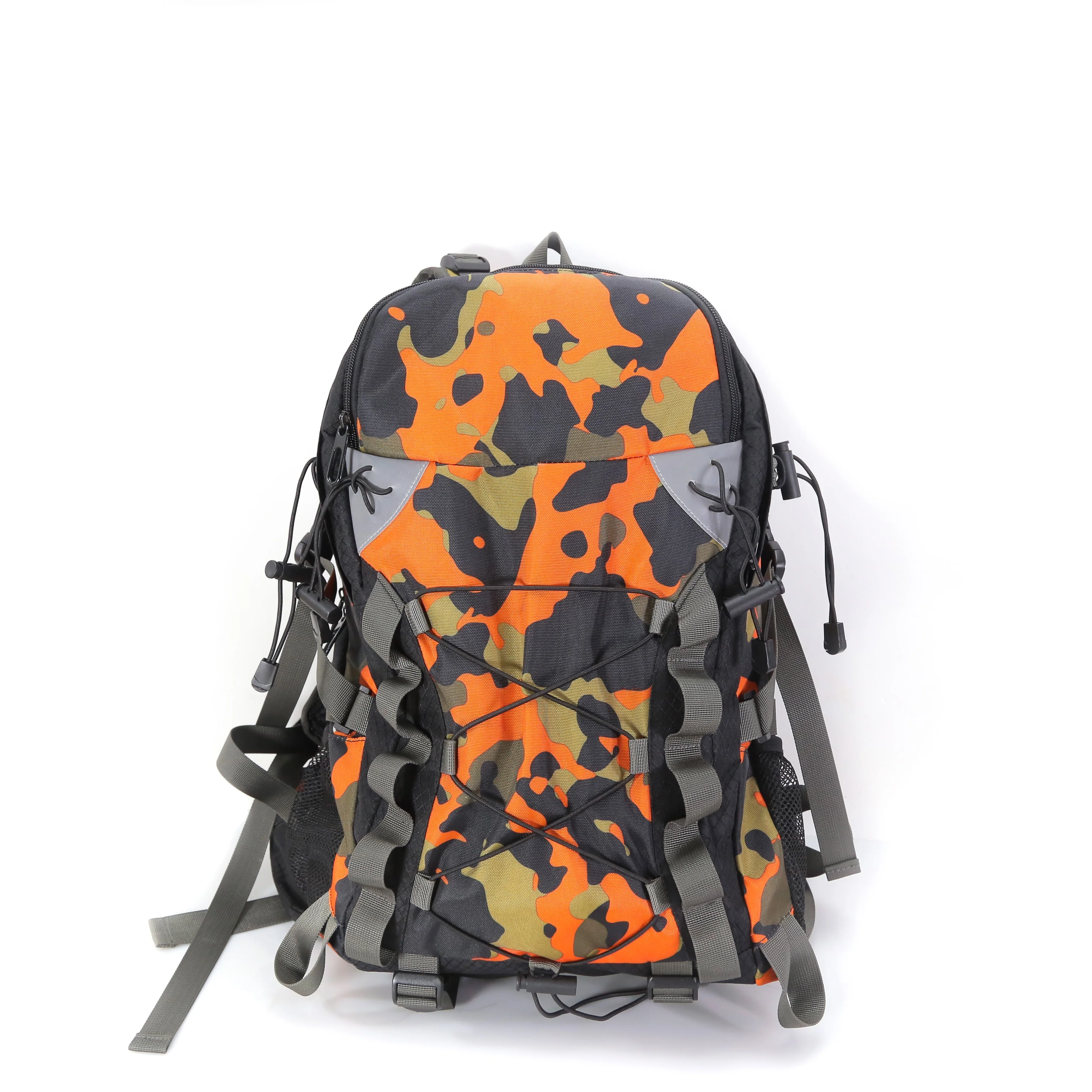 Wholesale waterproof fabric climbing backpack Camouflage Perfect hiking backpack waterproof leisure backpack