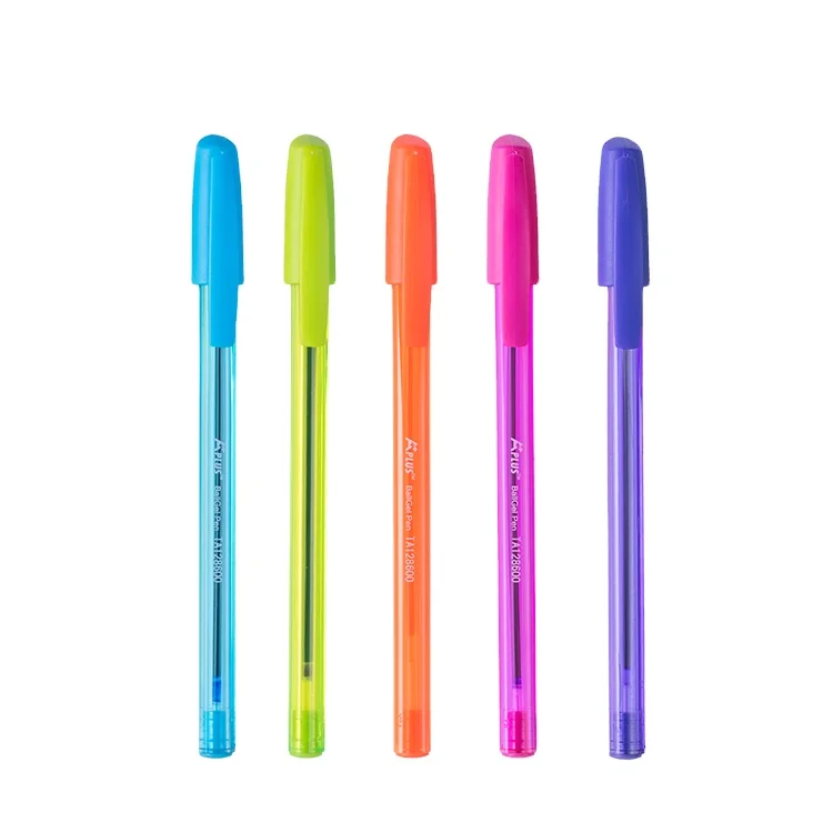 Beifa TA128600 Colorful Plastic free samples Ballpoint Pen Ball pen