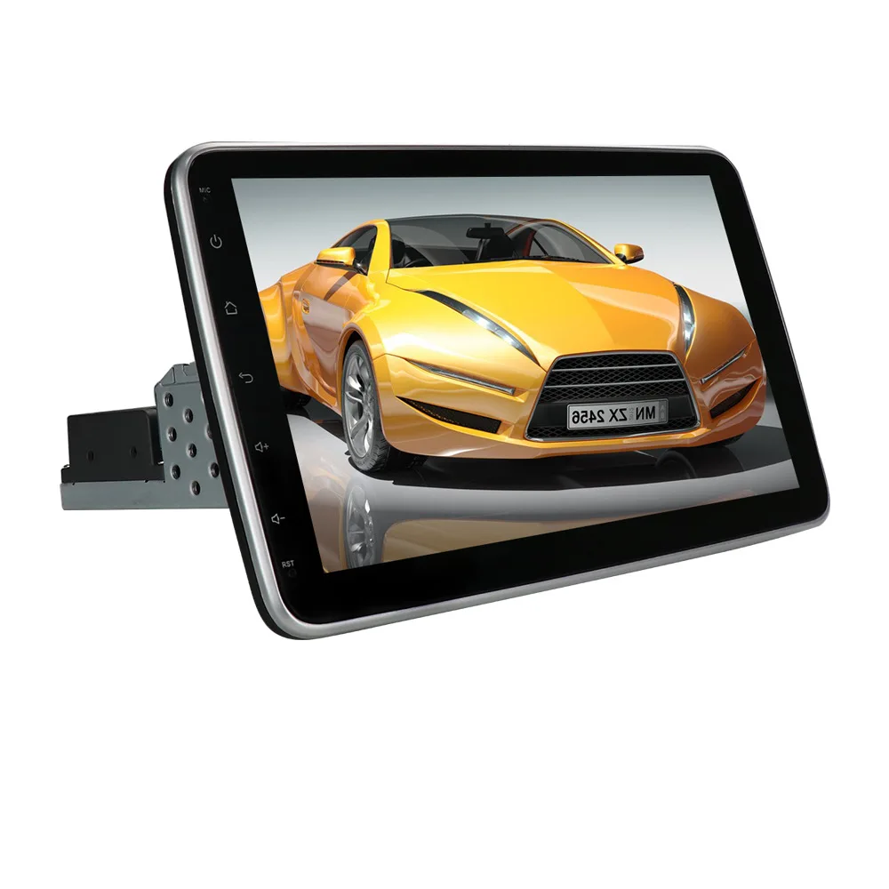 10 дюймов андроид сенсорный экран 1 Din один автомобильный dvd-плеер с gps-радио видео MP5 мультимедийная