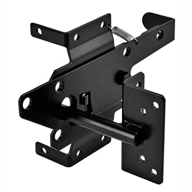 Распродажа, шарнирная защелка, черная дверь, тройник, забор, T-петли, комплект оборудования для деревянных заборов, сверхпрочные
