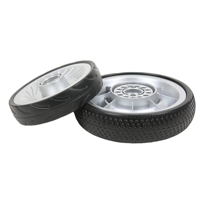 Wholesale High Quality Solid Pu Foam Tire Plastic Hub 6.5inch Eva Foam Wheel for Baby Pushchair