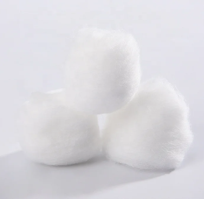 high quality100% medical absorbent cotton balls