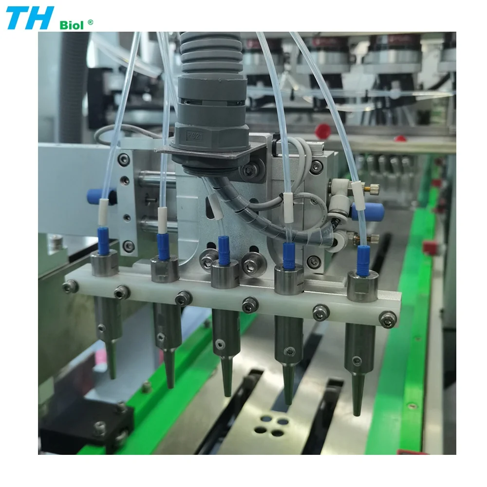 Reagent test tube filling drying machine and vacuum blood collection tube manufacturing