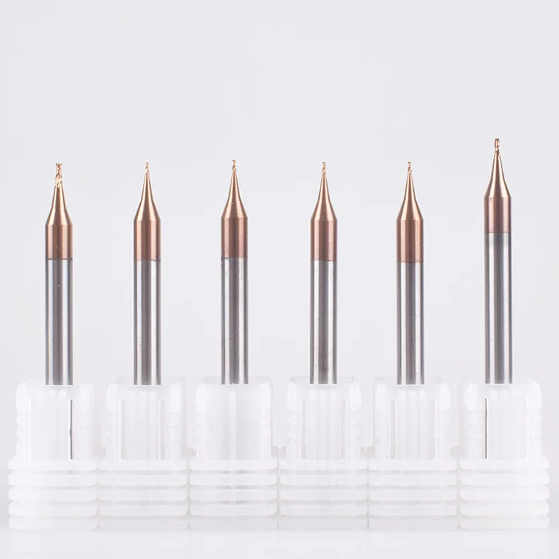 manufacture custom carbide endmills micro end mill 0.2mm-1mm best end mill for cutting aluminum herramientas para fresadora