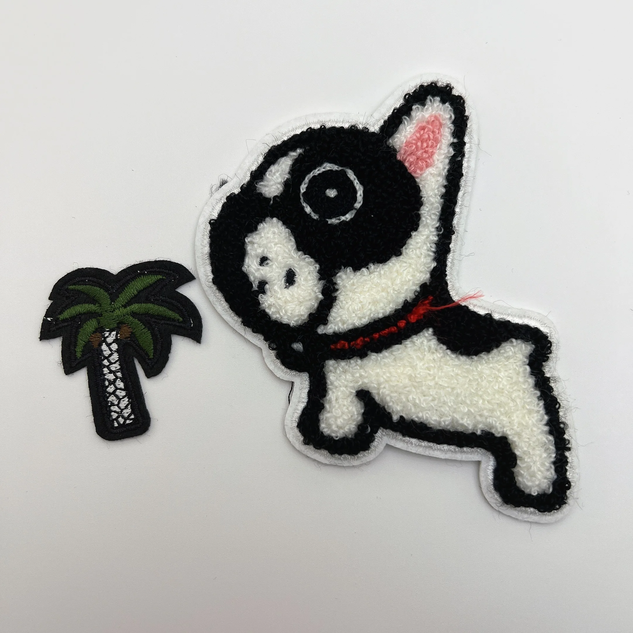 Embroidery Badge Holder Customized Namel Badge Machines 3d Anime Embroidered Crafts Patch Clothing Badge Fabric Lace